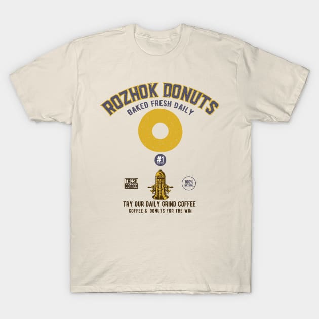 Rozhok Donuts T-Shirt by graphiczen